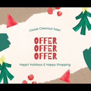 Make an offer! Would love to get rid of everything